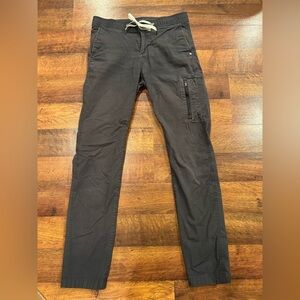 Vuori Men’s Ripstop Pants Gray Size Small Slim Fit